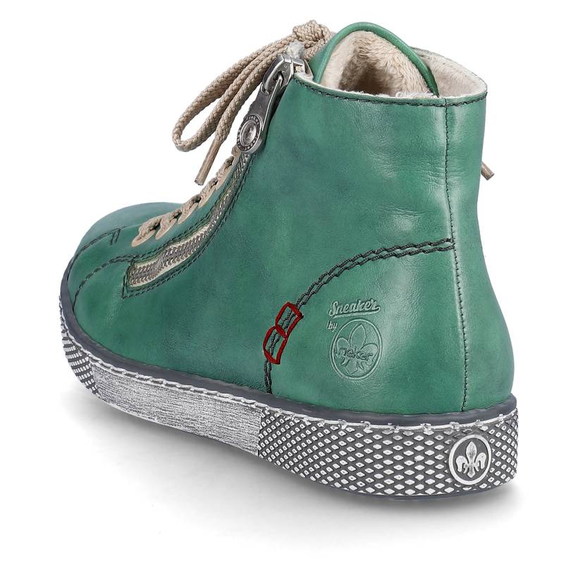 Rieker Artikelnummer Z1221-53 Rieker Damen Schnürschuhe smaragdgrün Discount Store für neue Produkte