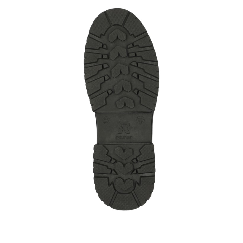 Rieker Artikelnummer W0371-52 Rieker Damen Schnürstiefel army-green black Nur noch ein Tag übrig
