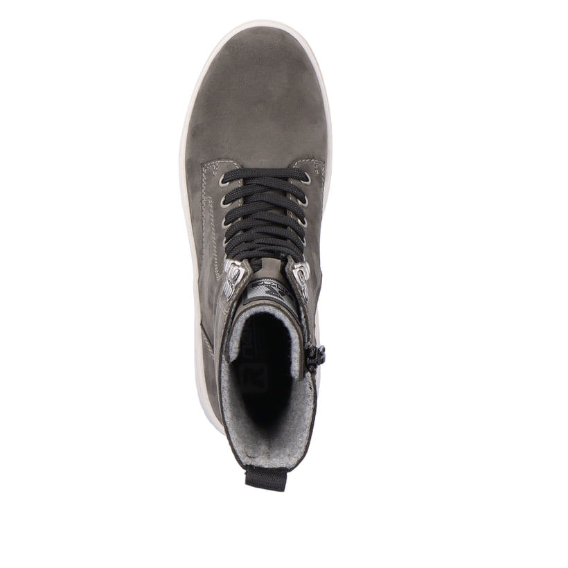 Rieker Artikelnummer W0371-42 Rieker Damen Schnürstiefel graphite Riesige Rabatte