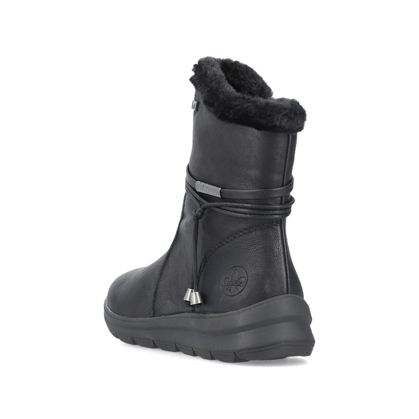 Rieker Artikelnummer Z0070-00 Rieker Damen Kurzstiefel tiefschwarz Clearance-Verkauf