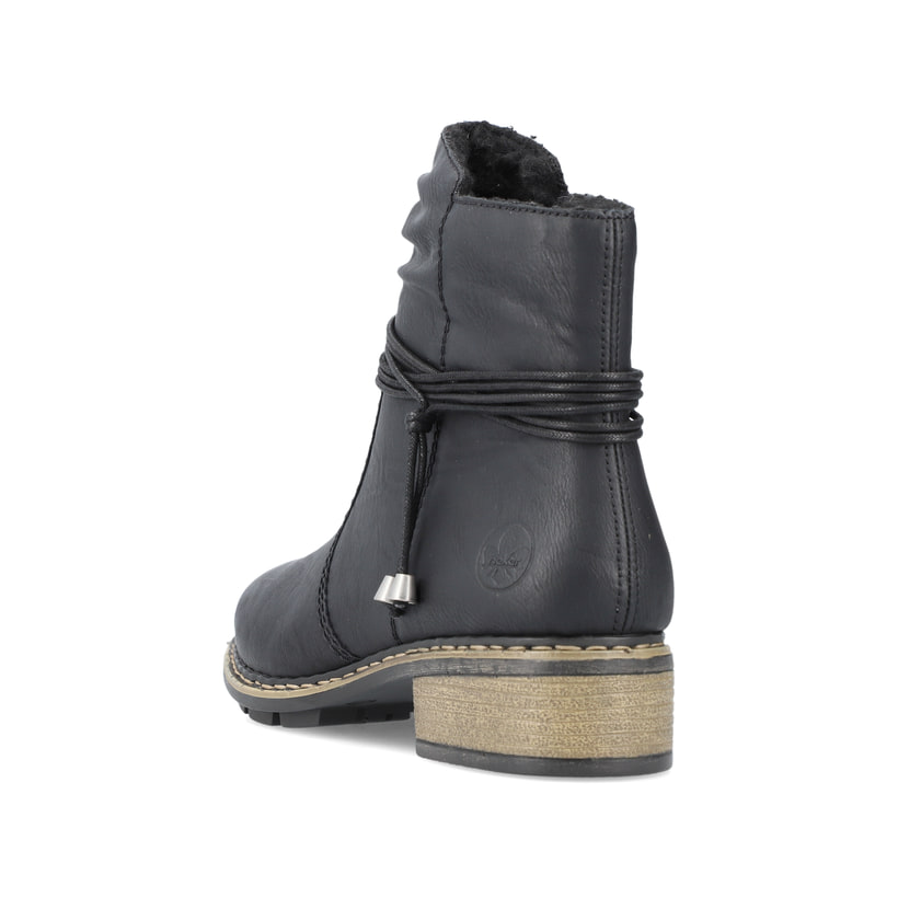 Rieker Artikelnummer 77263-00 Rieker Damen Kurzstiefel nachtschwarz Begrenzt auf 3 Tage