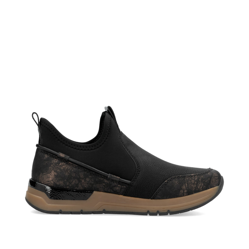 Rieker Artikelnummer 58954-00 Rieker Damen Slipper urbanschwarz Speichern exportieren
