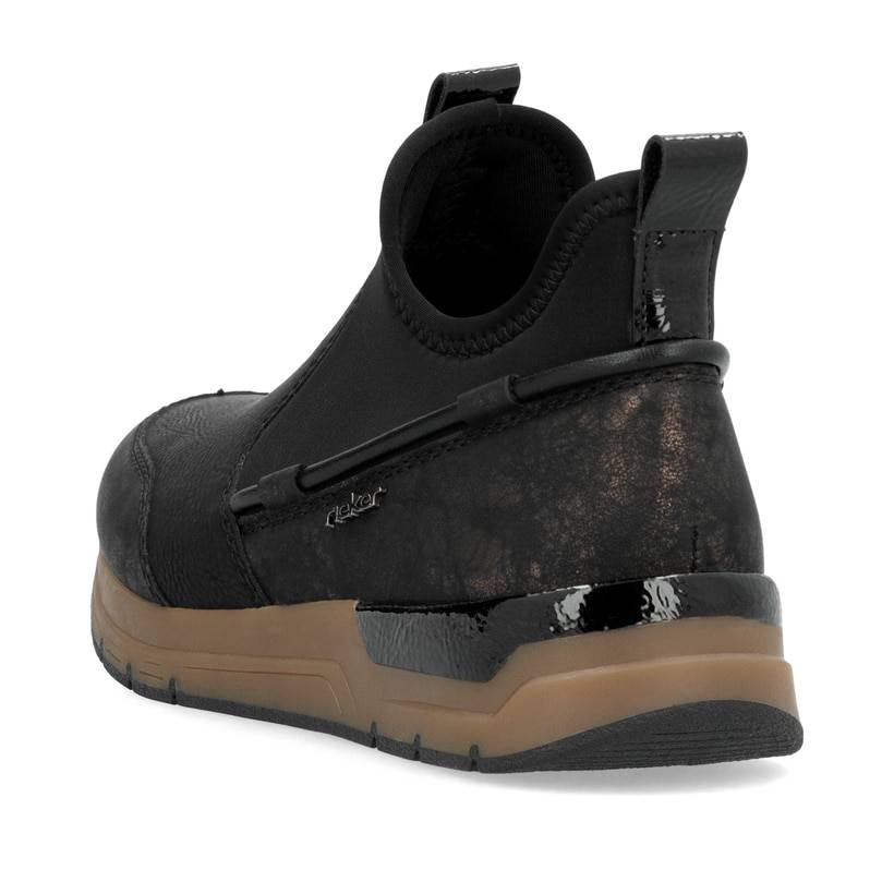 Rieker Artikelnummer 58954-00 Rieker Damen Slipper urbanschwarz Speichern exportieren