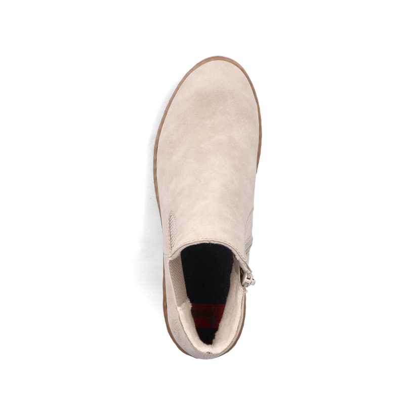 Rieker Artikelnummer X5772-60 Rieker Damen Chelsea Boots hellbeige Im Verkauf