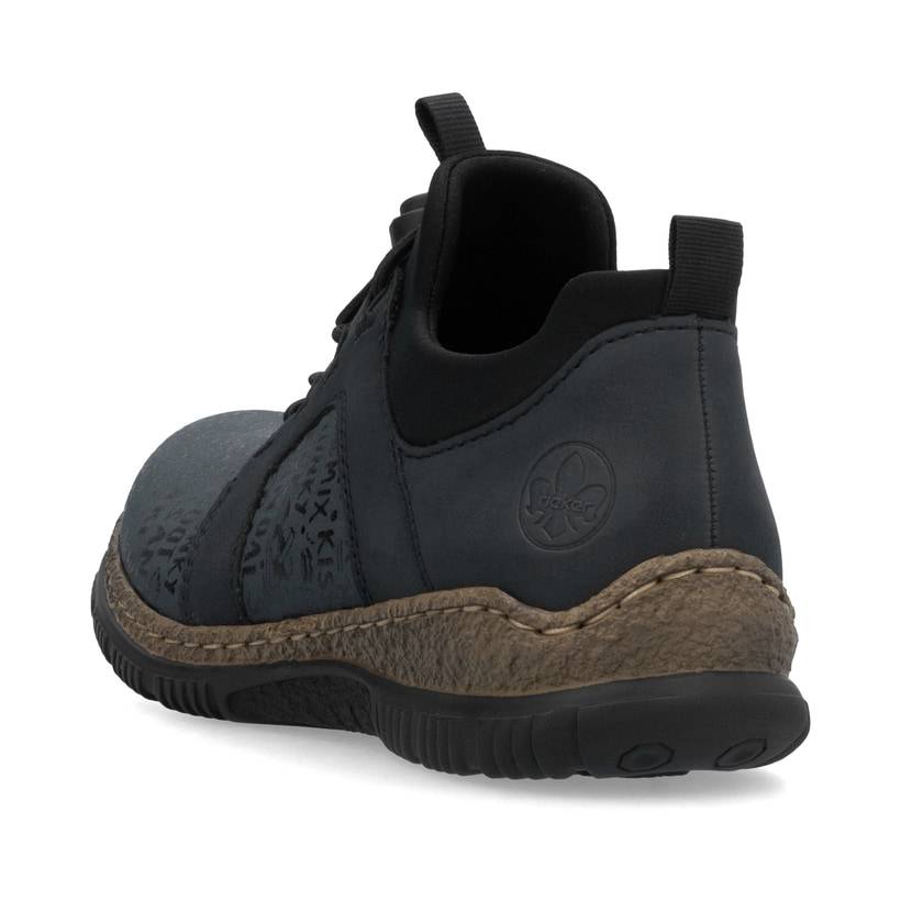 Rieker Artikelnummer N3295-14 Rieker Damen Slipper schwarzblau 50% Rabatt für begrenzte Zeit