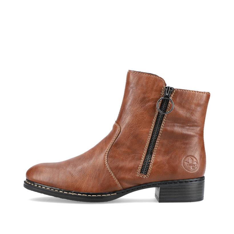 Rieker Artikelnummer 73450-22 Rieker Damen Stiefeletten karamellbraun