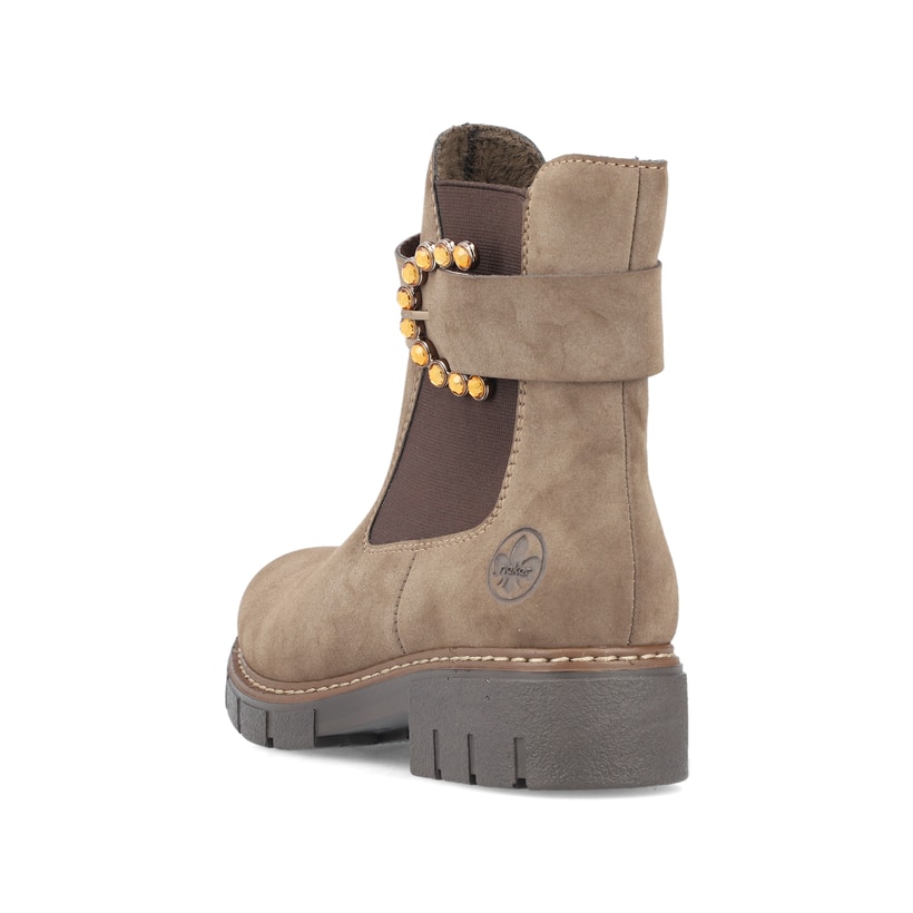 Rieker Artikelnummer Z3564-25 Rieker Damen Chelsea Boots beigebraun Outlet