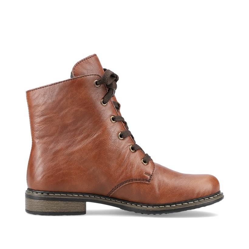 Rieker Artikelnummer 71204-22 Rieker Damen Schnürstiefel kastanienbraun Verkauf