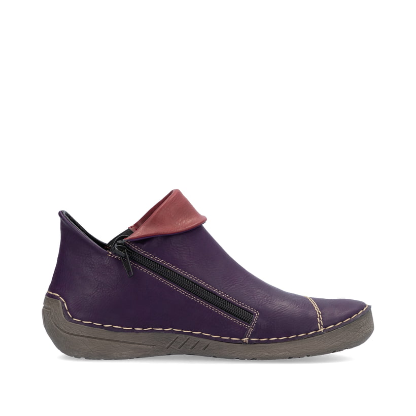Rieker Artikelnummer 72581-30 Rieker Damen Kurzstiefel purpur Angebote