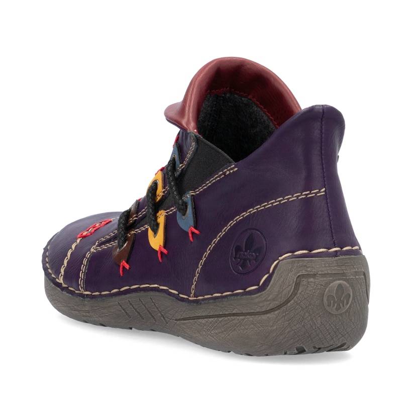 Rieker Artikelnummer 72581-30 Rieker Damen Kurzstiefel purpur Angebote