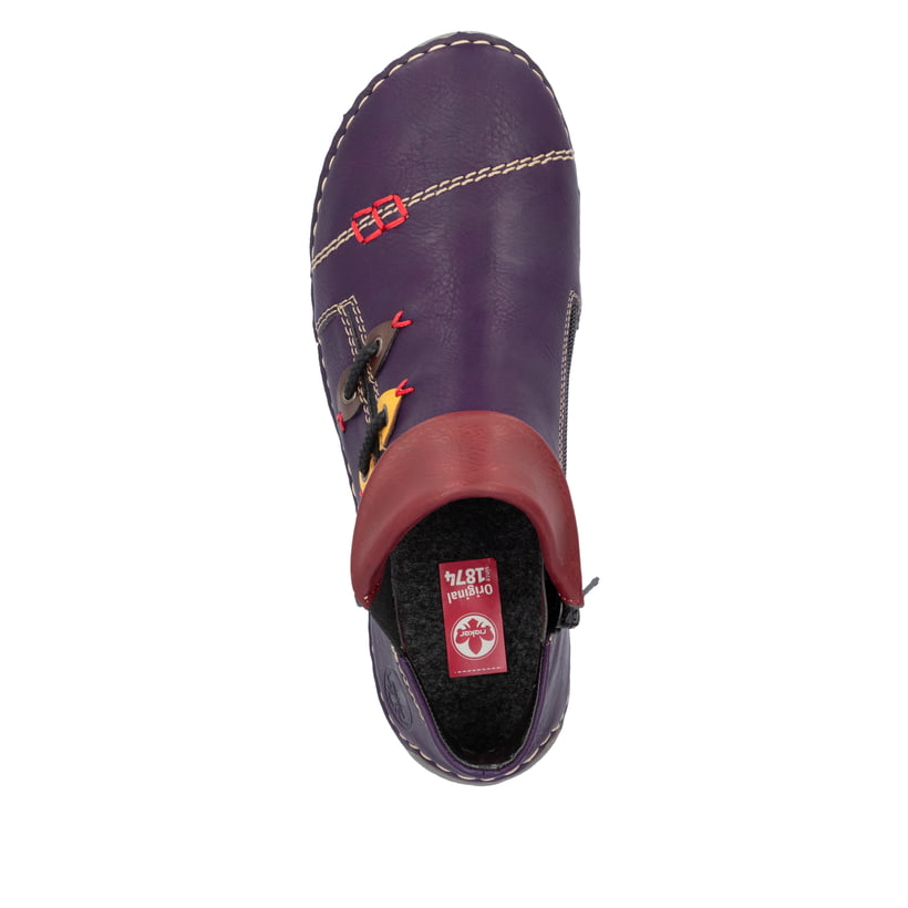 Rieker Artikelnummer 72581-30 Rieker Damen Kurzstiefel purpur Angebote