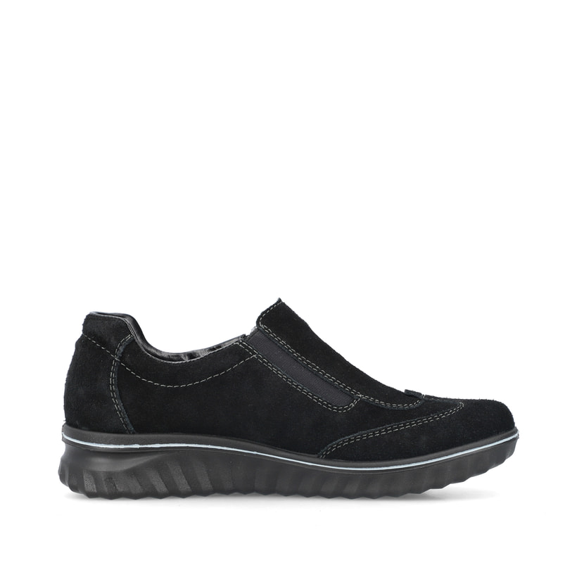 Rieker Artikelnummer 59071-00 Rieker Damen Slipper asphaltschwarz Hotsell