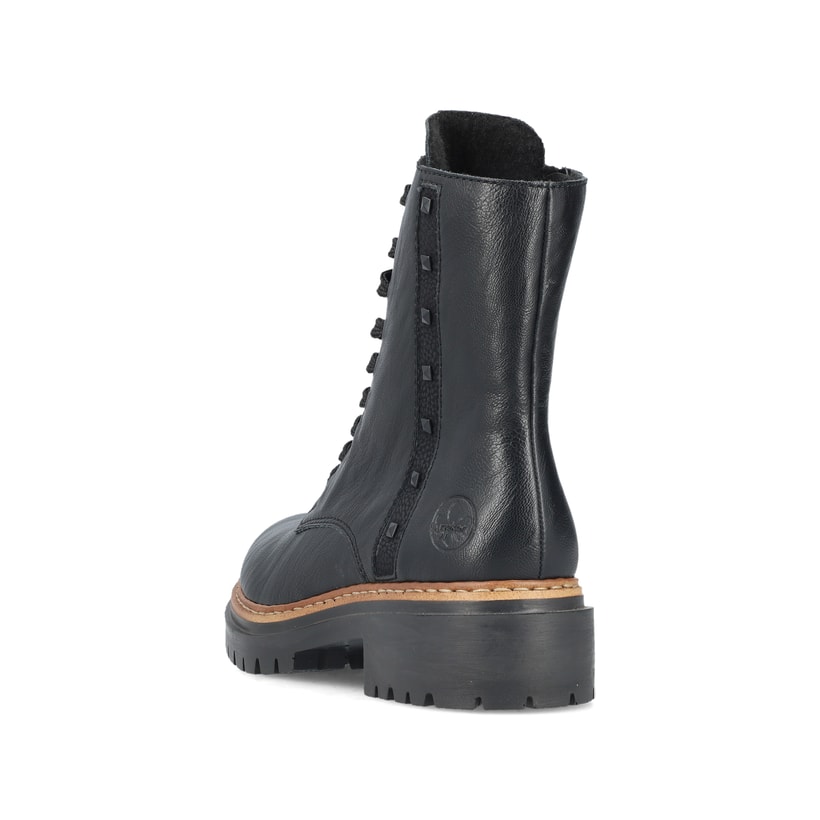 Rieker Artikelnummer 72647-00 Rieker Damen Biker Boots asphaltschwarz im Angebot