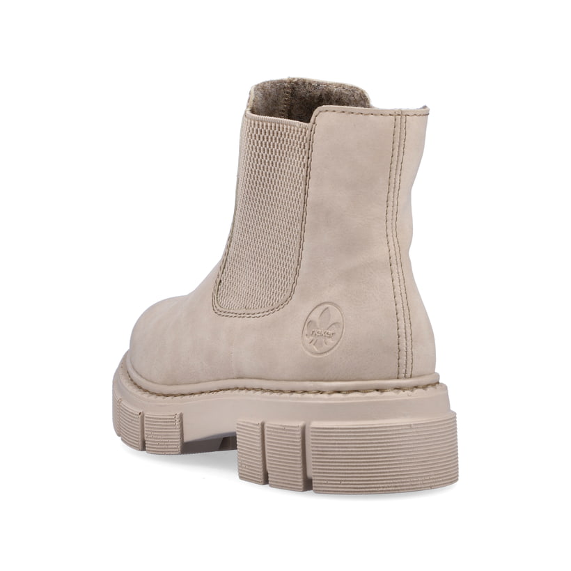 Rieker Artikelnummer M3854-62 Rieker Damen Chelsea Boots hellbeige Günstiger Verkauf