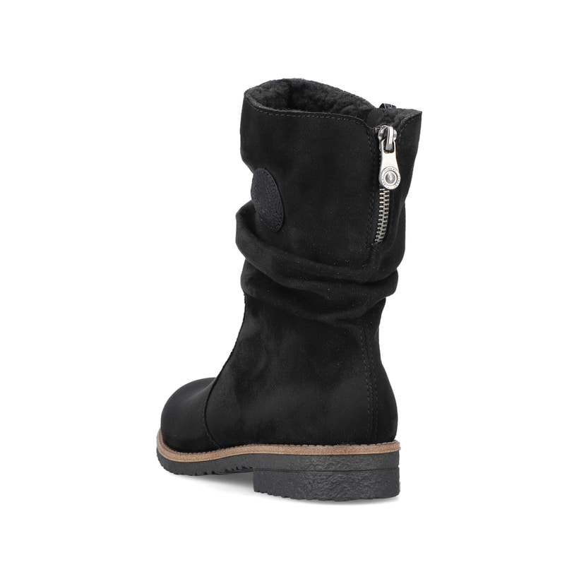 Rieker Artikelnummer 73560-00 Rieker Damen Kurzstiefel graphitschwarz Fabrikverkauf