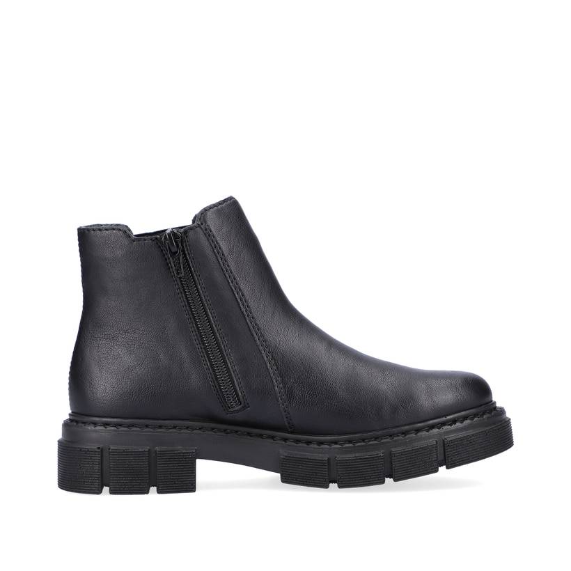 Rieker Artikelnummer M3854-00 Rieker Damen Chelsea Boots graphitschwarz Meist gekauft