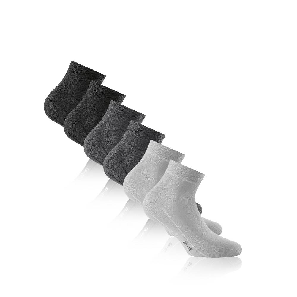 Rohner Socks Sneaker Plus 3er Pack 64-2252/009/35-38 Tägliche Deals