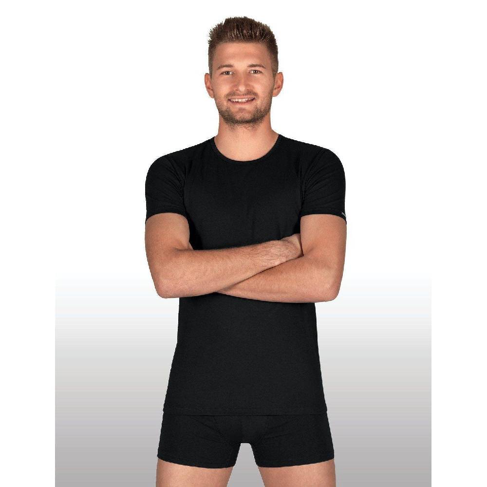 Rohner Socks Men Shirt T-Neck Basic 64-9521/008/S Neuheiten