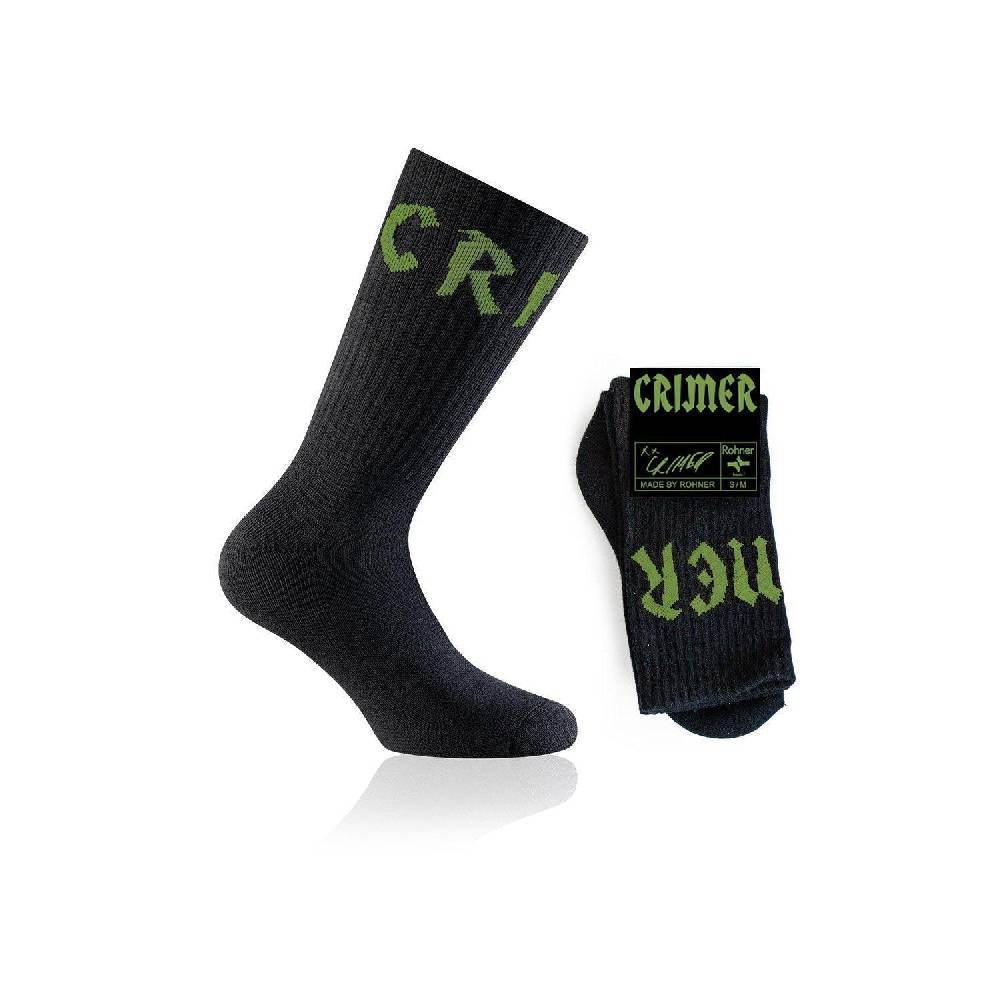 Rohner Socks Crimer Socks - Schwarz | Neongrün 64-5811/933/39-42