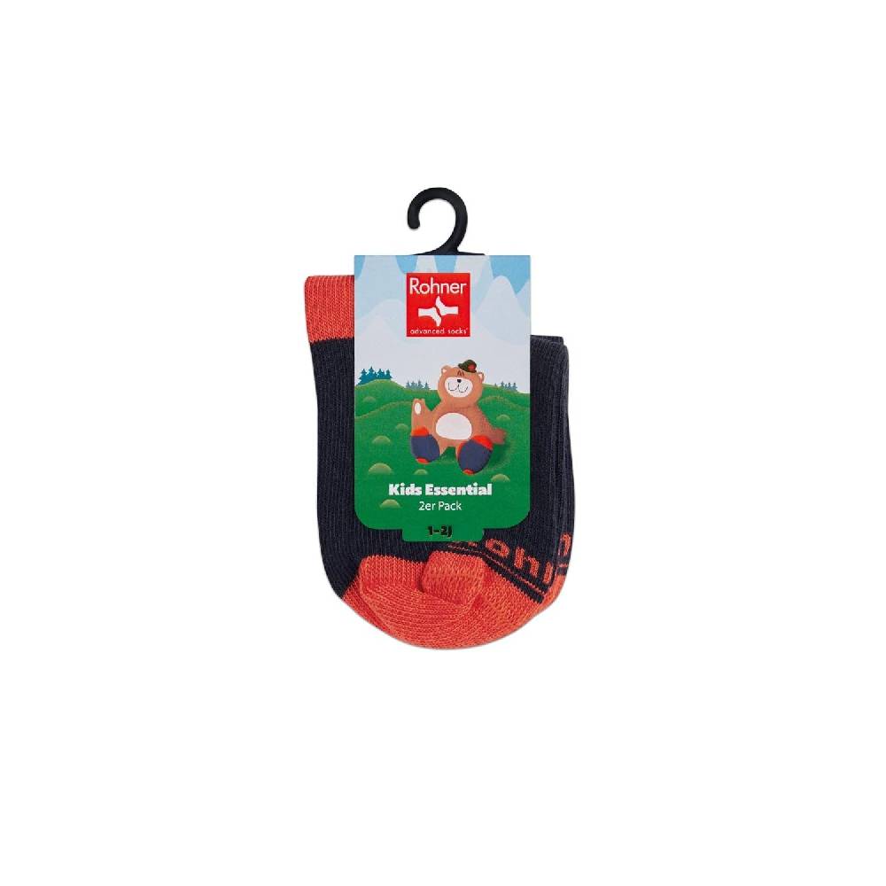 Rohner Socks Kids Essential 2er Pack 20-6202/010/3-6