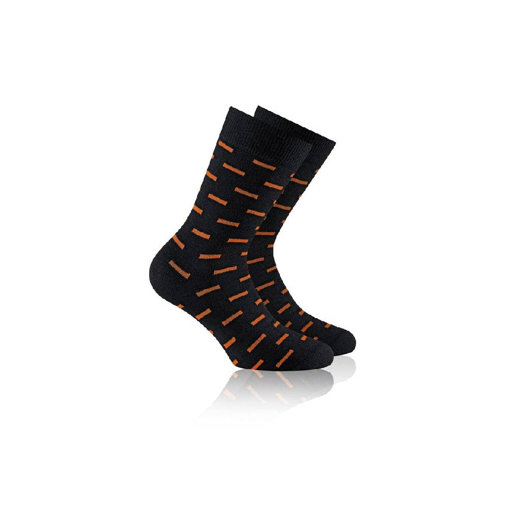 Rohner Socks Fashion - Black / Pumpkin 10-4191/811/35-38