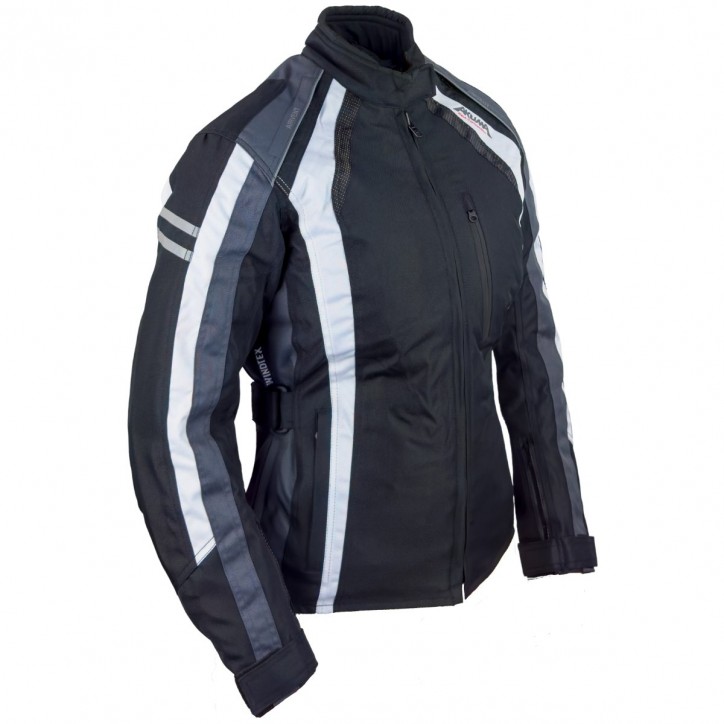 Roleff Akuma Venedig Lady Damenjacke Schwarz/Grau/Weiß Zeitlich begrenztes Angebot