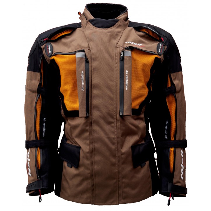 Roleff RO1122 Ultimativer Schutz und Stil: Die Enduro-Motorradjacke, die jedes Abenteuer rockt!" Räumungsverkauf