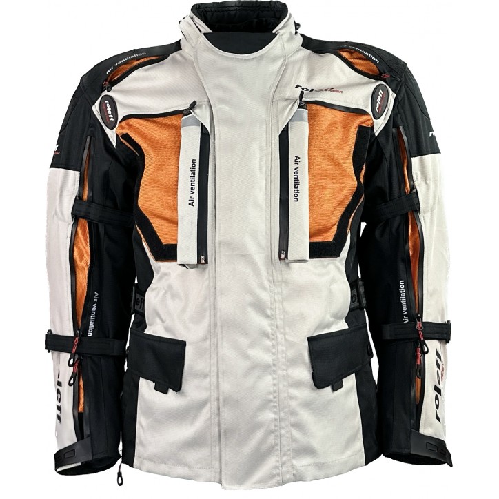 Roleff RO1121 Ultimativer Schutz und Stil: Die Enduro-Motorradjacke, die jedes Abenteuer rockt!" Kauf eins, bekomm eins gratis