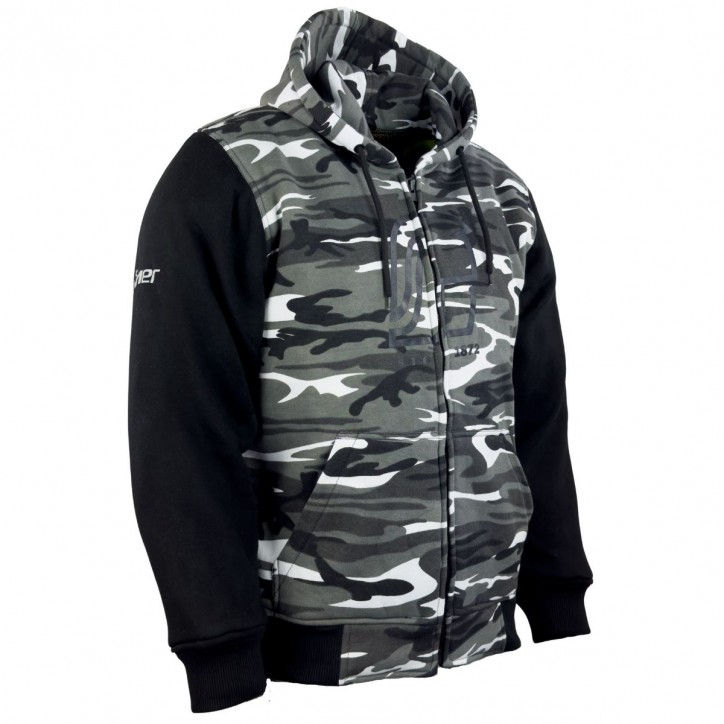 Roleff RO3350 - Hoodie mit Aramid & Protektoren - camouflage/ schwarz/ weiss Sonderangebote
