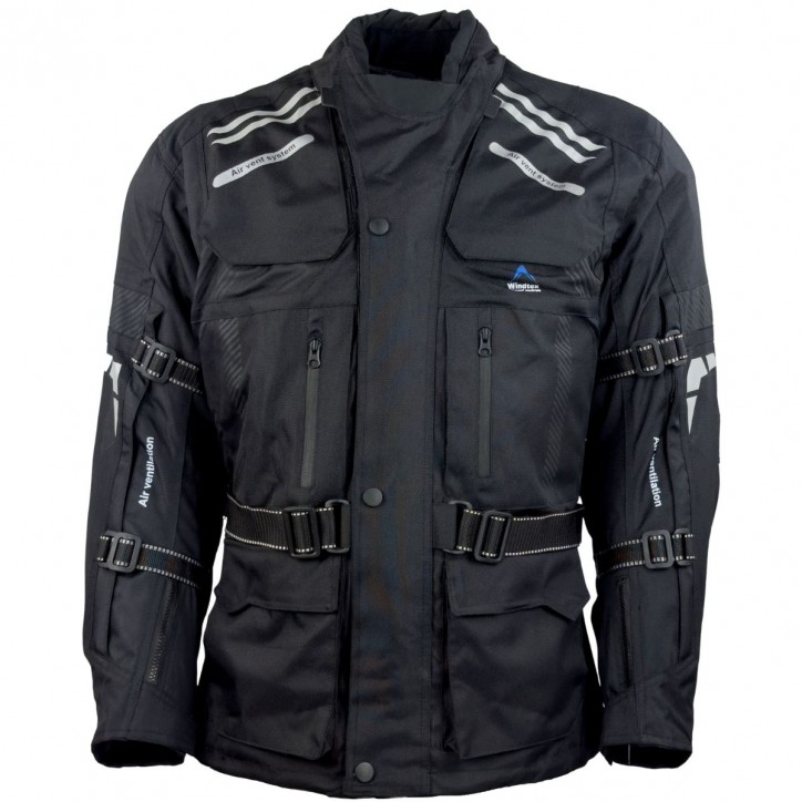 Roleff RO774 - Motorradjacke in Schwarz Riesige Ersparnisse