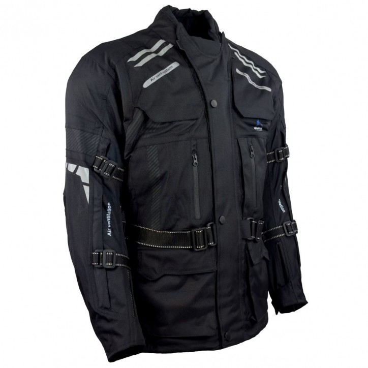 Roleff RO774 - Motorradjacke in Schwarz Riesige Ersparnisse