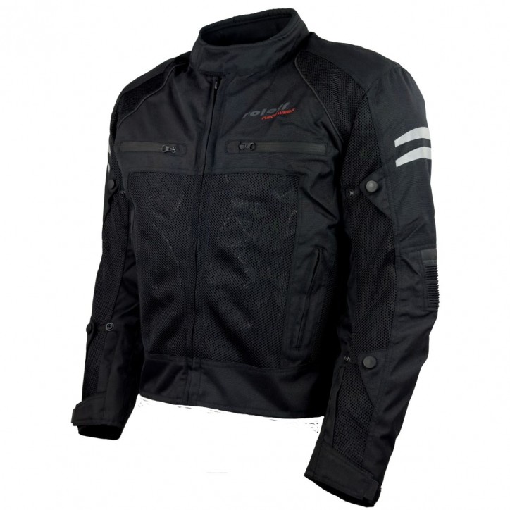 Roleff RO613 - Mesh Motorradjacke mit Klimamembrane: Perfekt für Sommertouren