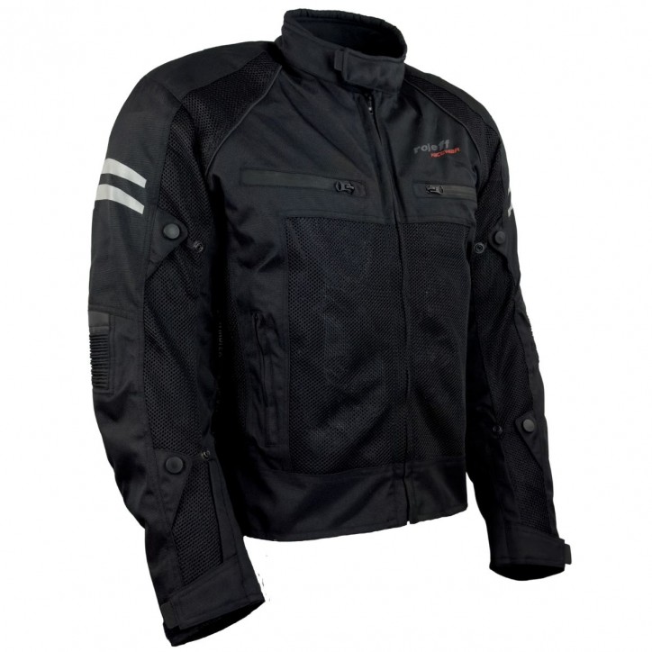 Roleff RO613 - Mesh Motorradjacke mit Klimamembrane: Perfekt für Sommertouren Letzte 3 Tage