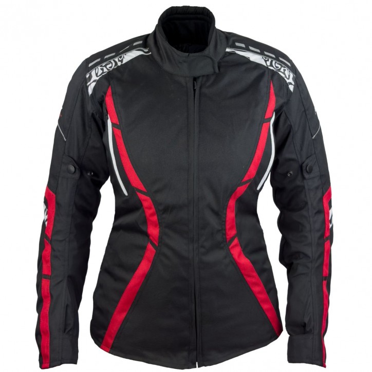 Roleff RO15091 - Damen Motorradjacke "Zelina" - Ein Must-Have für stilbewusste Motorradfahrerinnen Vierteljährliche Förderung