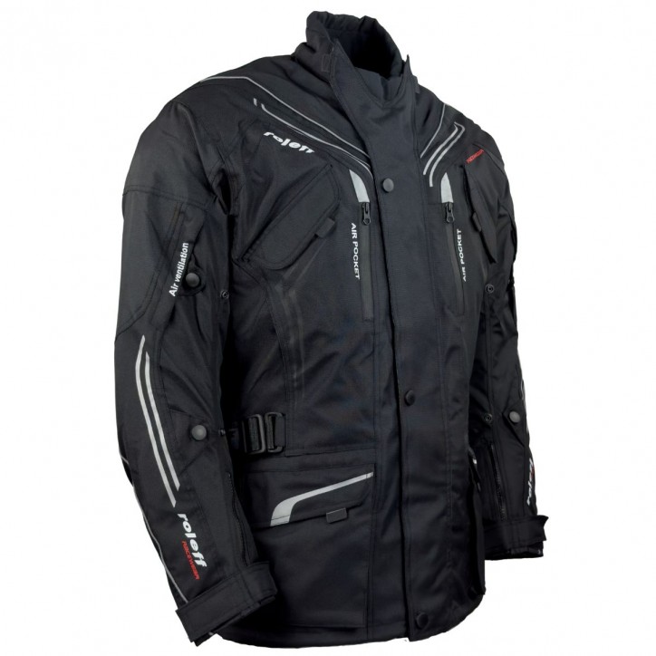 Roleff RO15111 - Motorradjacke in Schwarz Discount Store für neue Produkte