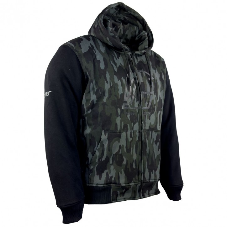 Roleff RO3340 - Hoodie mit Aramid & Protektoren - camouflage/schwarz Riesige Rabatte