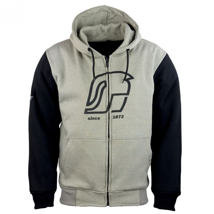 Roleff RO3330 - Hoodie mit Aramid & Protektoren - beige/schwarz 50% Rabatt mit kostenlosem Versand