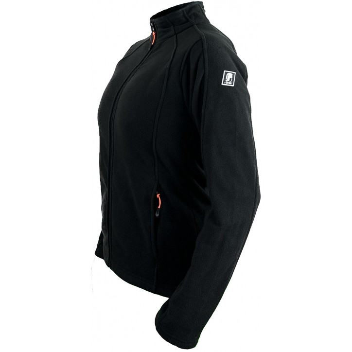 Roleff Römer Fleecejacke für Damen, schwarz - RO3310 Fabrikladen