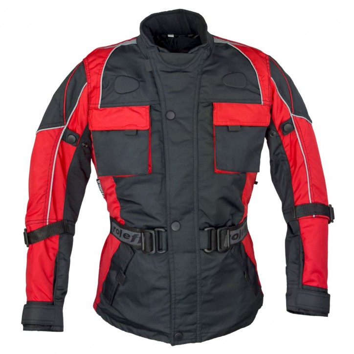 Roleff RO432K Motorradjacke für Kinder, rot Black Friday Preise