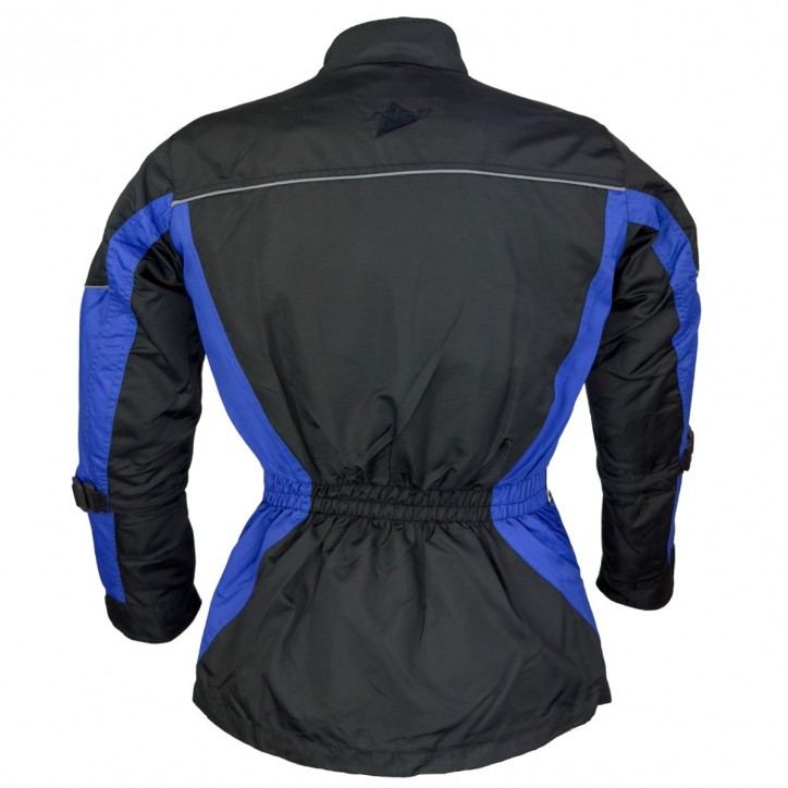 Roleff RO431K Kinder- Motorradjacke, CE-Protektoren, blau Im Verkauf