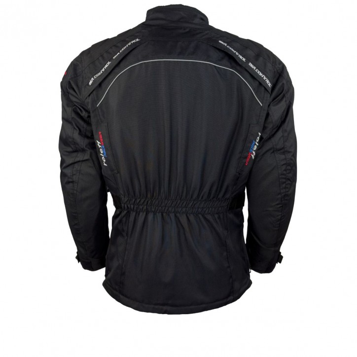 Roleff RO780 - Motorradjacke mit Wind-Tex® Klimamembrane - Belüftung - CE Protektoren - schwarz im Angebot