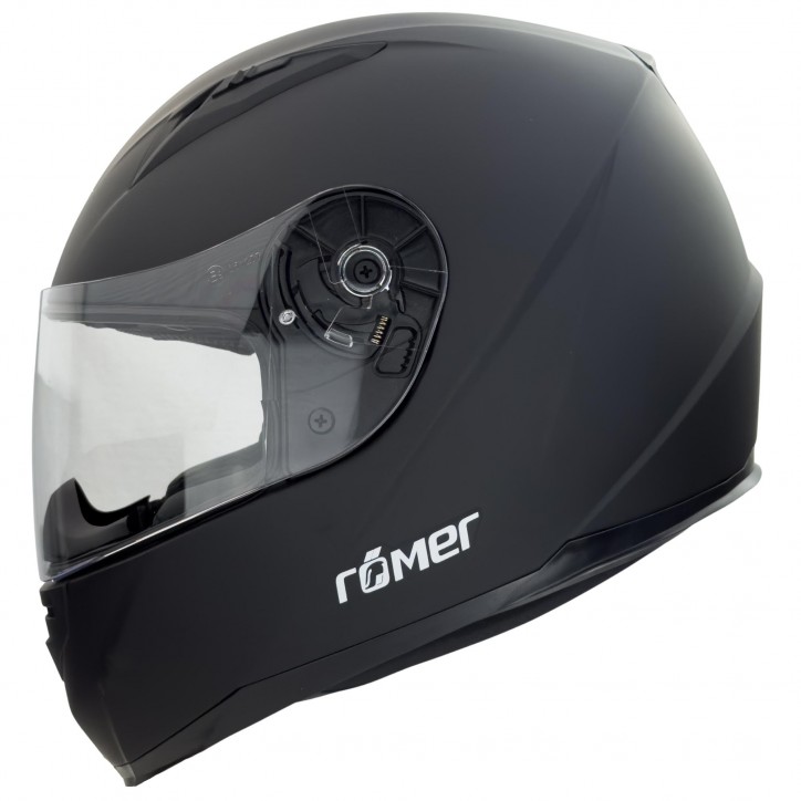 Roleff RO20040 - Motorradhelm mit Belüftung, matt schwarz Großer Ausverkauf