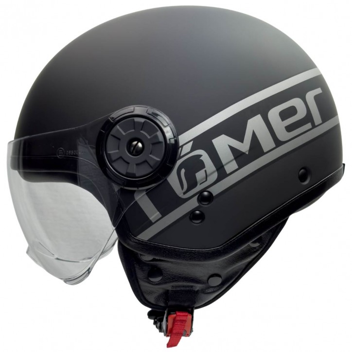 Roleff Motorrad- Jethelm mit Pilotenvisier in edlem Design Flash Sale