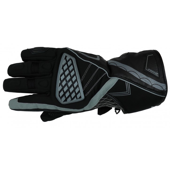 Roleff RO202 - Schwarz-Graue Motorradhandschuhe Jubiläumsangebot
