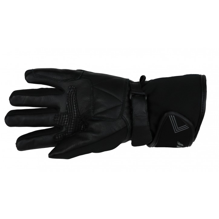 Roleff RO202 - Schwarz-Graue Motorradhandschuhe Jubiläumsangebot