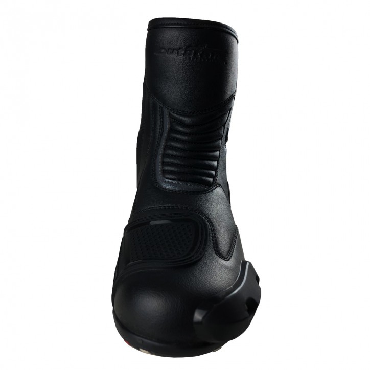 Roleff RO020 - Halbhoher Motorradstiefel "Sport", mit auswechselbaren Schleifpads Räumungsverkauf