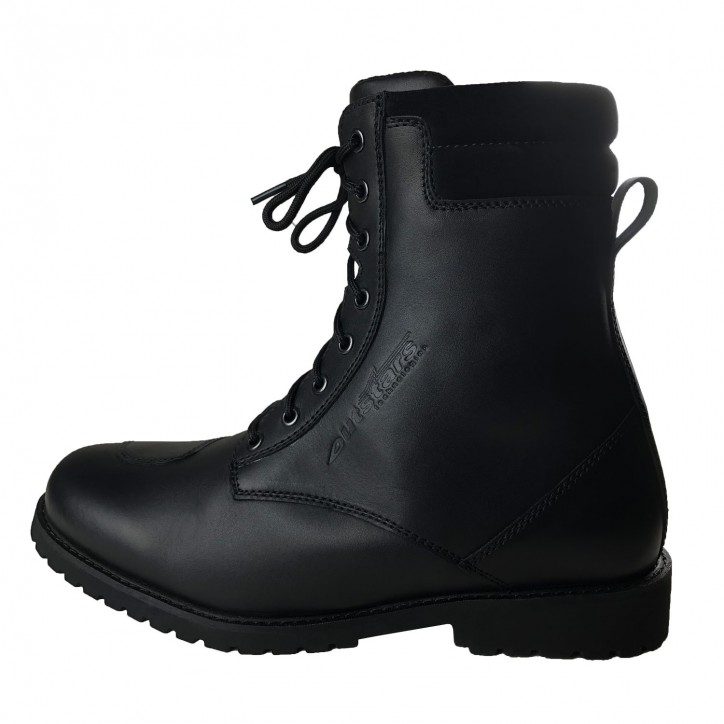 Roleff RO012 - Motorradstiefel "Ranger", mit seitlichem Reißverschluss und Schnürung Tägliche Deals