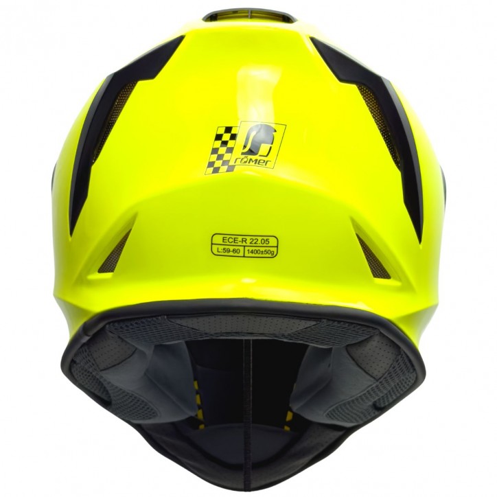 Roleff RO50219 - Integralhelm in Neongelb Kostenloser Versand international