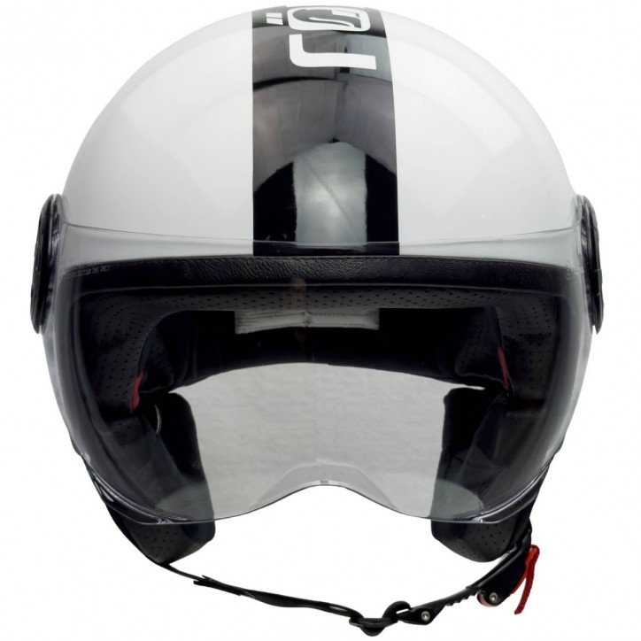 Roleff Motorrad- Jethelm - Hochglanz Lackierung & Pilotenvisier Black Friday Preise