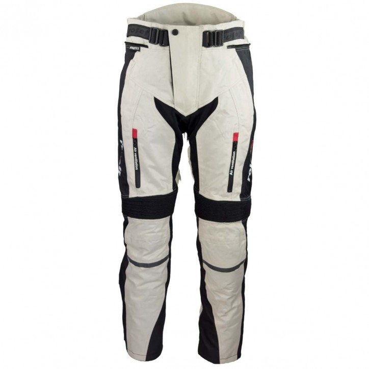 Roleff RO1524 - Helle Motorradhose mit Belüftungssystem und Stretch-Einsätzen Valentinstagsangebot